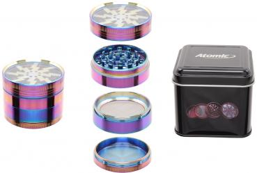 Grinder Metal Icy Colors 60mm 4 tlg. in Metallbox